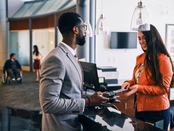 istock Business Team in an Office Lobby 1313498289