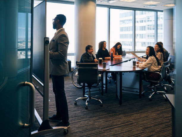 istock Office Team in a Meeting Room 1313498391