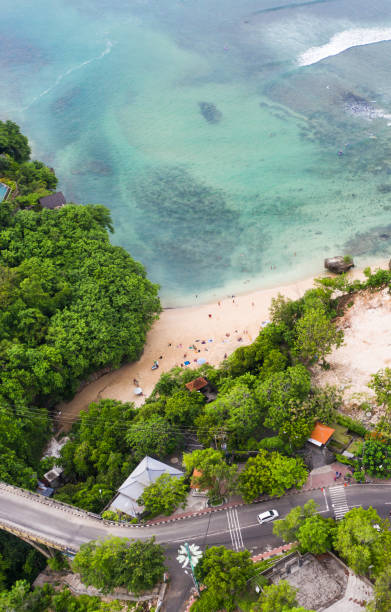 istock Bali, Uluwatu. Padang Padang beach from above. 1313506676
