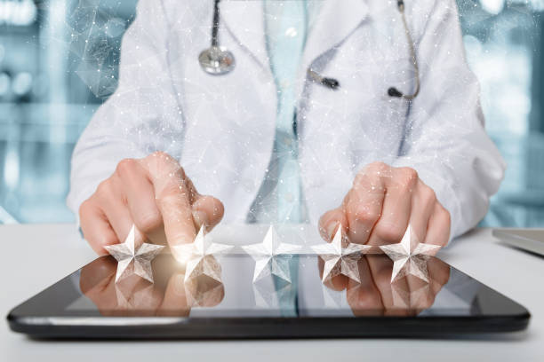 istock Health care rating concept. 1313512982