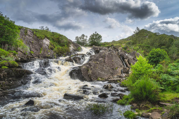istock Waterfall on Owenreagh River, running through Molls Gap in MacGillycuddys Reeks mountains 1313514404