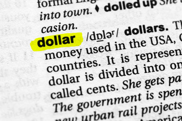 istock Highlighted word dollar concept and meaning 1313516770
