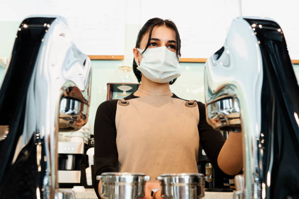 istock Barista woman 1313518013