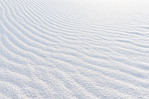 Sand Textured Background From White Sands New Mexico