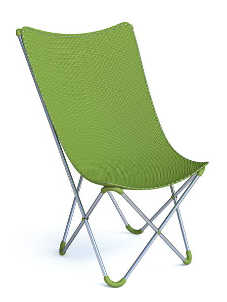 istock Green camping chair 3D 1313532512