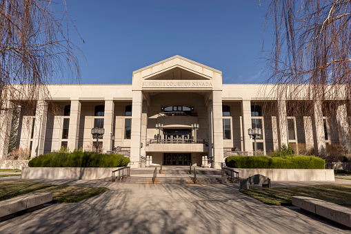 High quality stock photos of downtown Carson City's State Capitol Complex including the Nevada Supreme Court and Legislature.