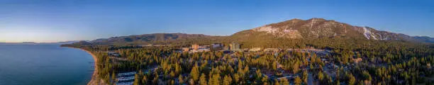 High quality stock photos of South Shore Lake Tahoe from the California side.