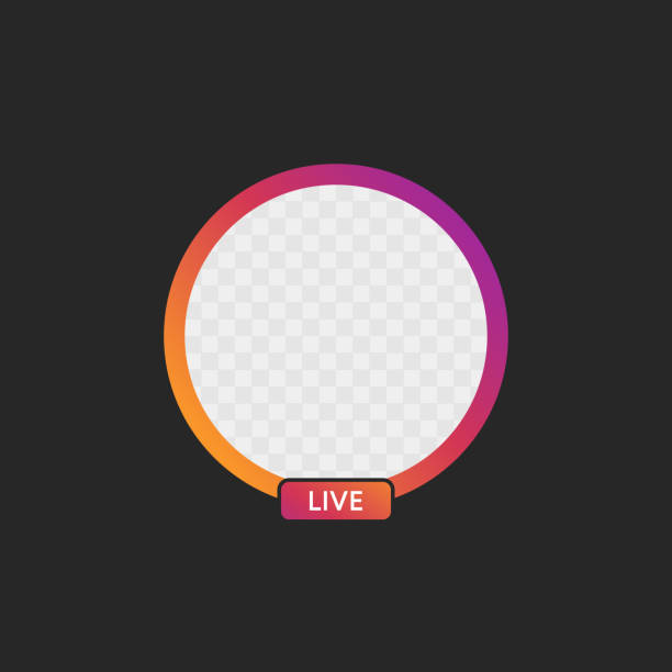Profile Stream Frame 2,800+ Livestream Frame Illustrations, Royalty-Free Vector Graphics ...