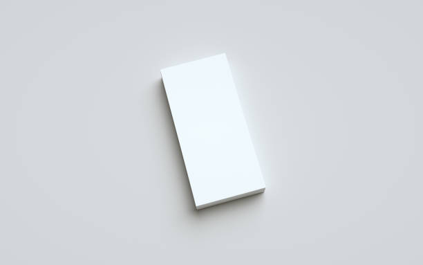 istock DL Flyer / Invitation Mock-Up - One Stack of Flyers 1313556876