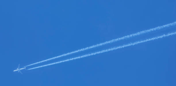 istock inversion trace of an airplane in the sky 1313560576