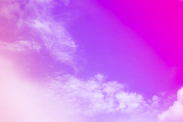 Photo of Cloud sun sky pastel abstract gradient blurred.