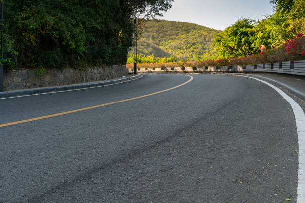istock empty asphalt road in outdoor 1313573315