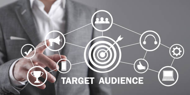 istock Target Audience. Business. Technology and Internet concept 1313580646