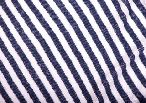 istock Striped cloth. Horizontall blue stripes. Clothing sailor. Background. Texture 1313582478