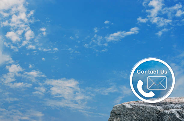 istock Business contact us online concept 1313583224