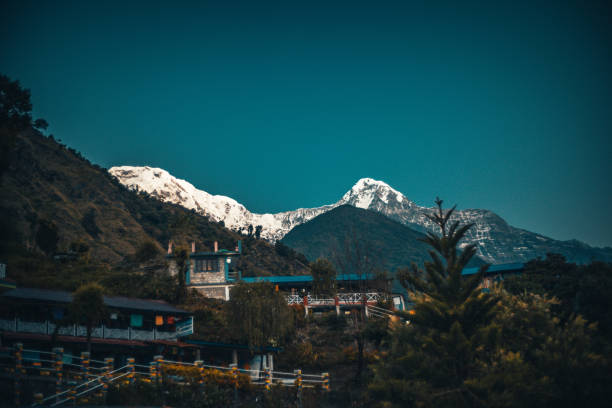istock Snowcapped peak in the Himalaya mountains, Nepal 1313586122