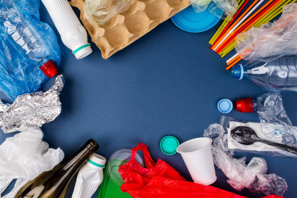 istock avoiding single-use plastics. plastic pollution. The concept of World Environment Day. Copy space 1313590344