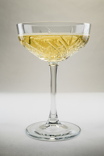 Glass of italian spumante