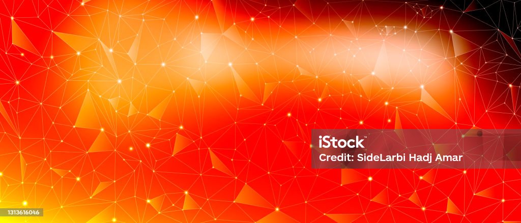 Orange Pattern Technology Technology Orange Pattern Big Data Social Stock Illustration - Download ...