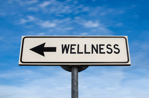 istock Wellness road sign 1313617124