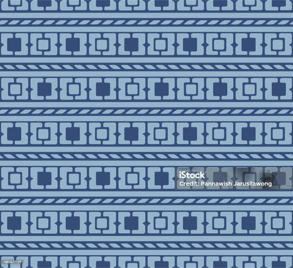 Japan Square Pattern Japanese Square Art Vector Seamless Pattern Stock Illustration ...
