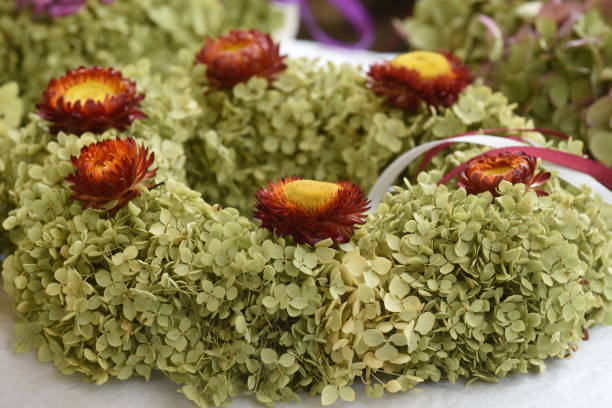 istock a flower wreath as decoration 1313621642