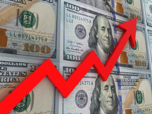 istock Money finance recovery growth chart graph 1313622009