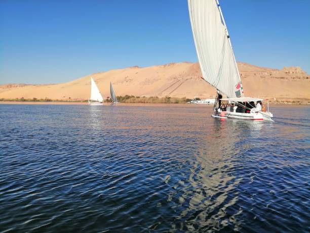 istock Sailing in the River Nile Aswan upper Egypt 1313624393