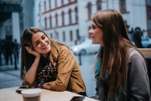 istock Twins in a coffee shop 1313627233