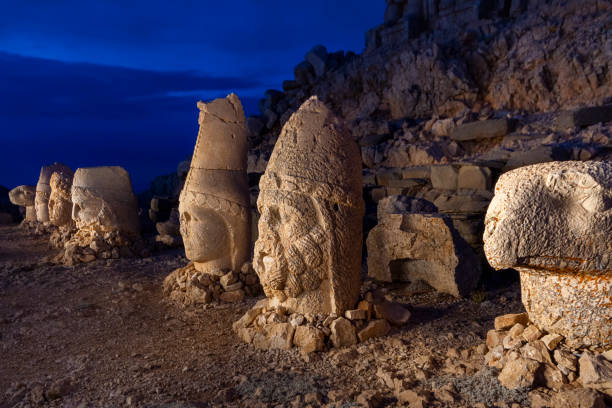 istock Nemrut Mountain in Adiyaman, Turkey 1313639414