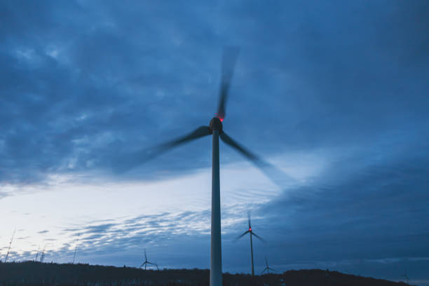 istock Aerial View of Wind Turbine 1313653671