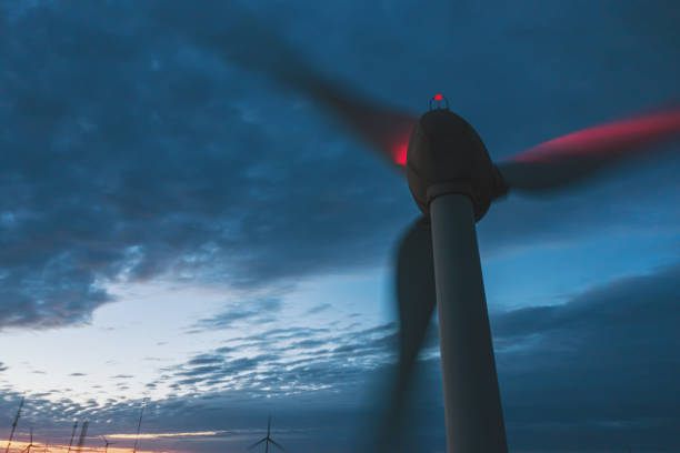 istock Aerial View of Wind Turbine 1313653674