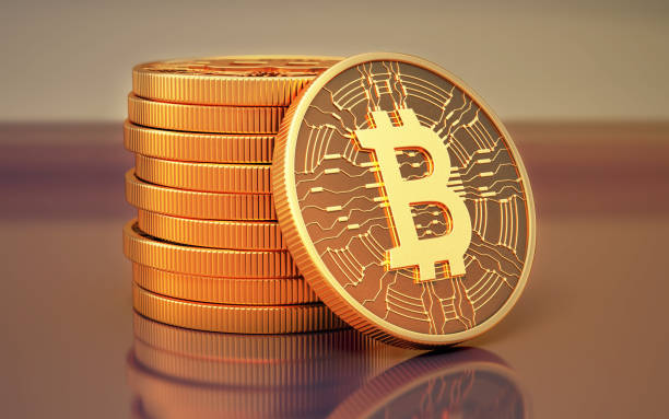 istock Bitcoin Gold Stock Photo 1313656837