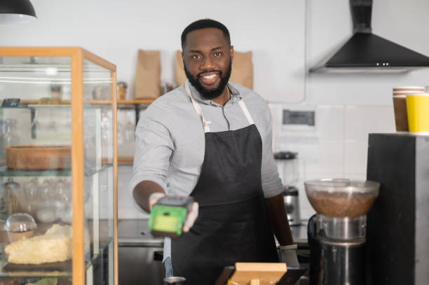 istock An African-American barista at the workplace 1313659493
