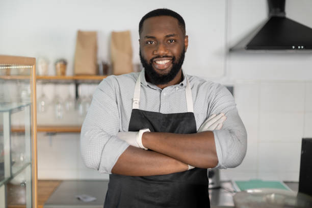 istock An African-American barista at the workplace 1313659521