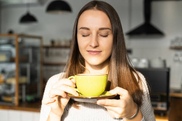 istock A young woman with a coffee 1313659822