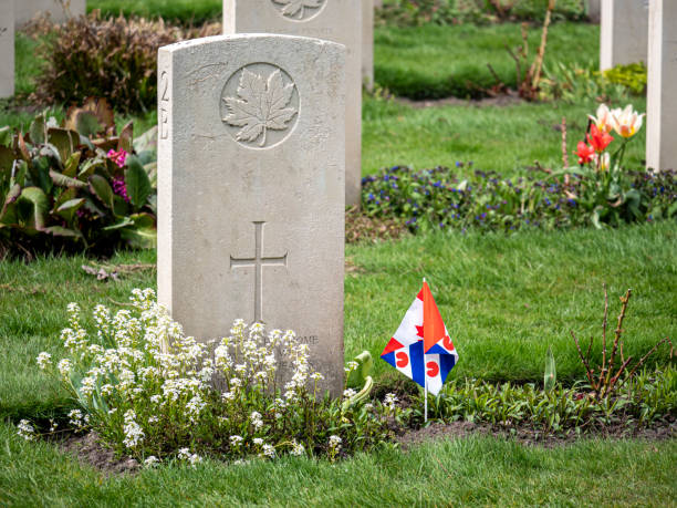 Tyne Cot Commonwealth World War I Graves Cemetery and Memorial to the Missing near Ypres in Flanders, Belgium