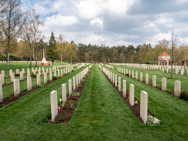 istock Canadian military war cemetery 1313689520