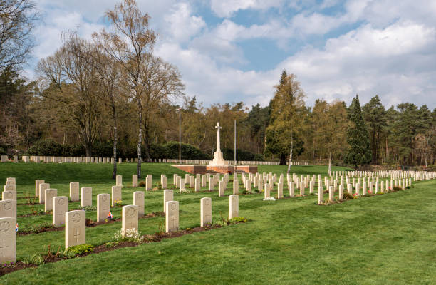 istock Canadian military war cemetery 1313689633