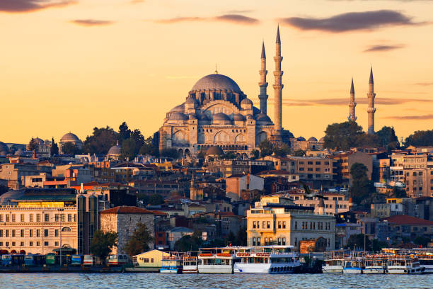 istock Skyline of Istanbul, Turkey 1313706597
