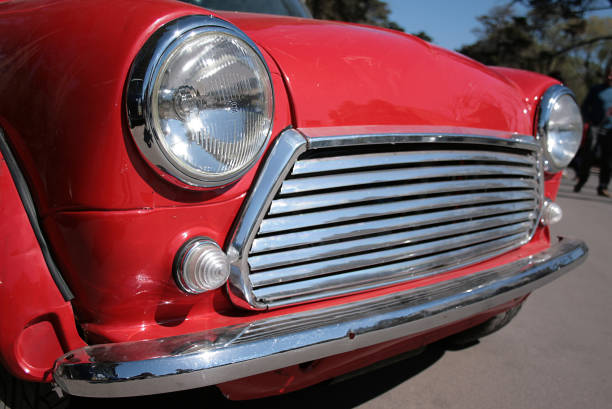 istock Front of an old car 1313708325
