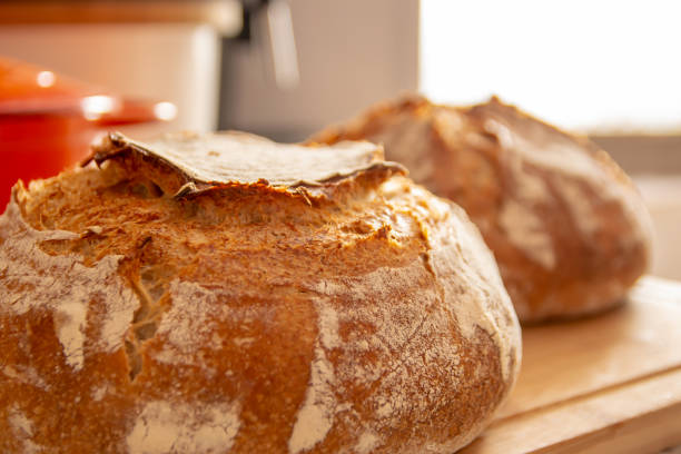 istock home-made bread wheat rye sourdough oven 1313708407