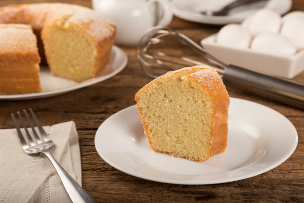 istock Homemade cake on a wooden table 1313709451