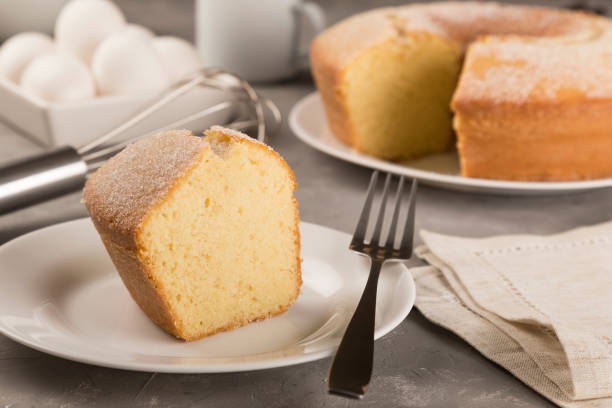 istock Homemade cake on a wooden table 1313709471