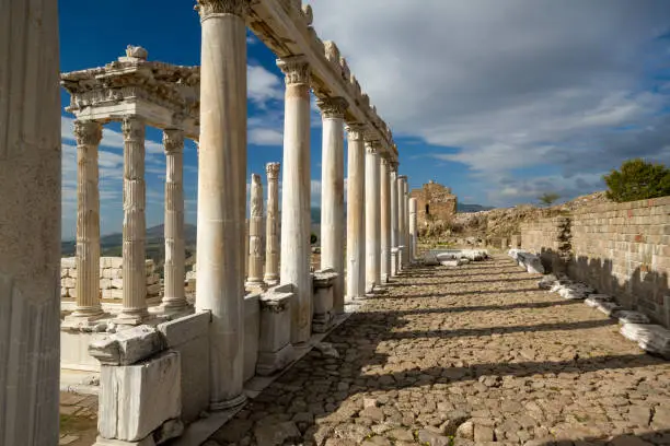 Photo of Remains of the Roman City of Pergamon, Turkey