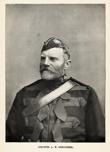 Lawrence Herchmer, comisario de la Policía Montada del Noroeste - Siglo XIX photo
