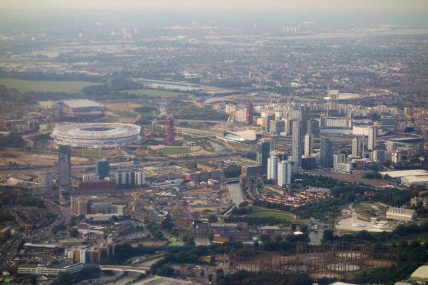 istock Aerial view of London 1313725342