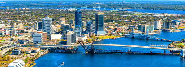 istock Downtown Skyline of Jacksonville From Above 1313728014
