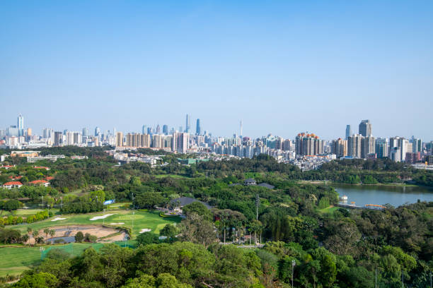 istock Skyline and parks in Guangzhou, China 1313735418