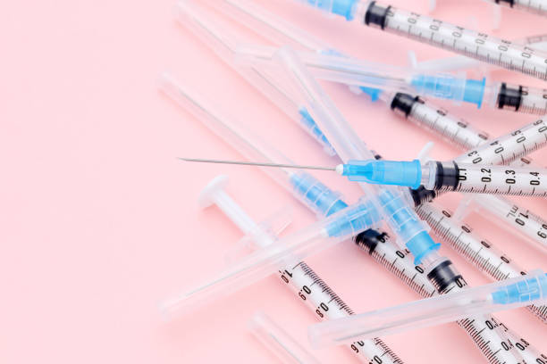 istock many medical syringe with needle 1313735516